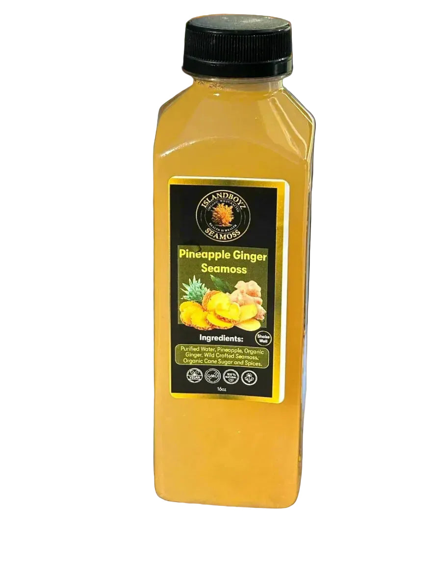 Pineapple Ginger Seamoss Juice