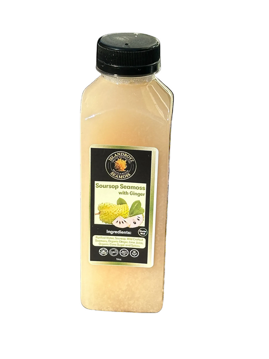 Soursop Seamoss Juice with Ginger