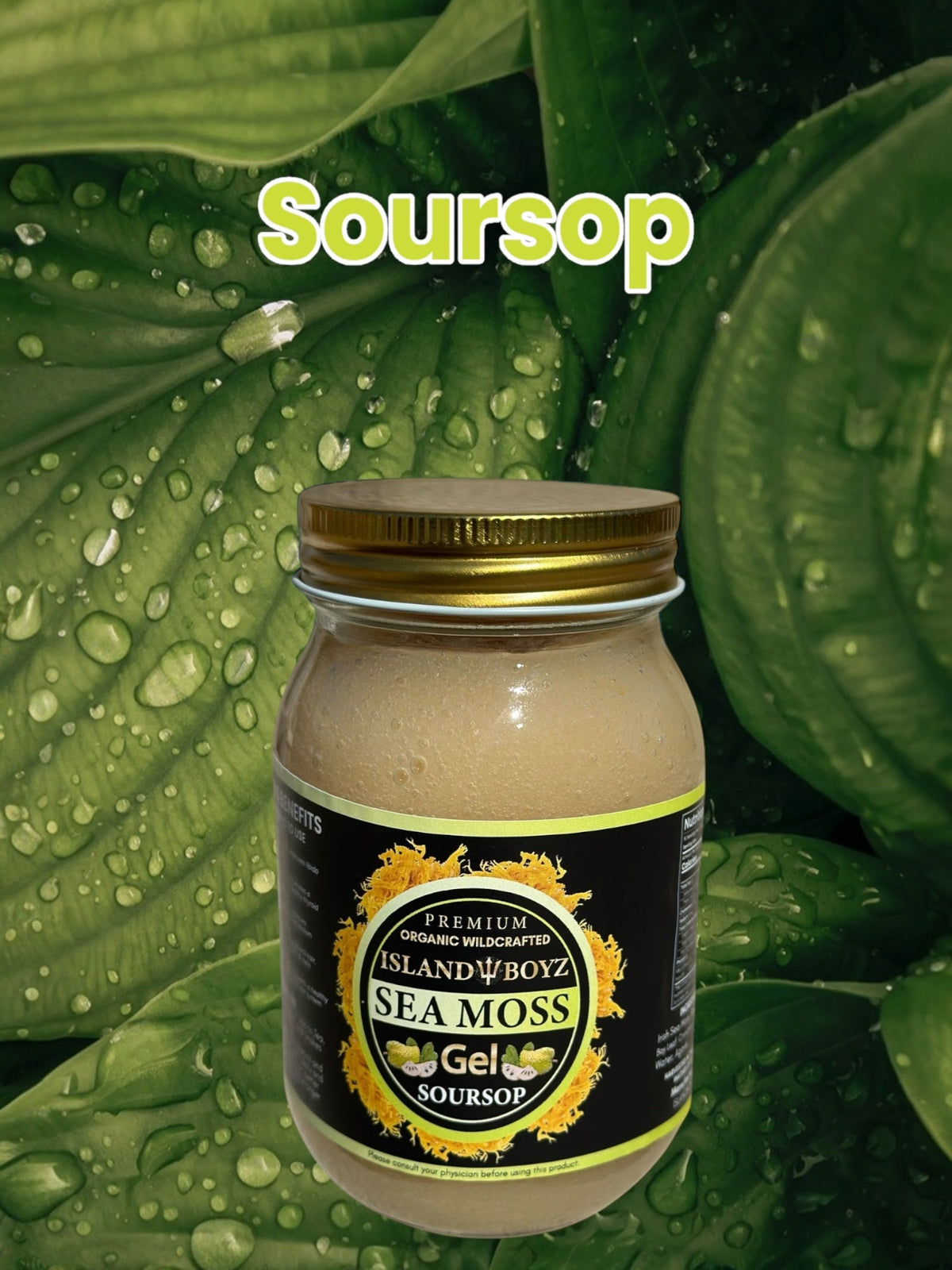 Soursop Sea Moss Gel